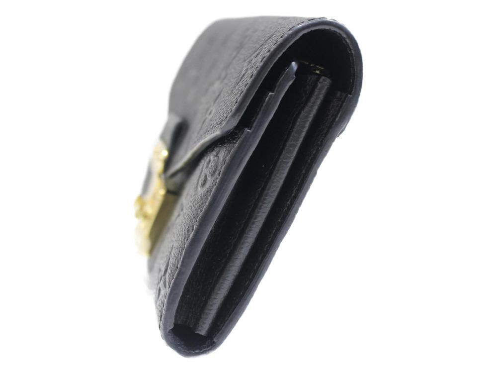 Louis Vuitton Portefeuille Black Long Empreinte Noir Wallet Metis